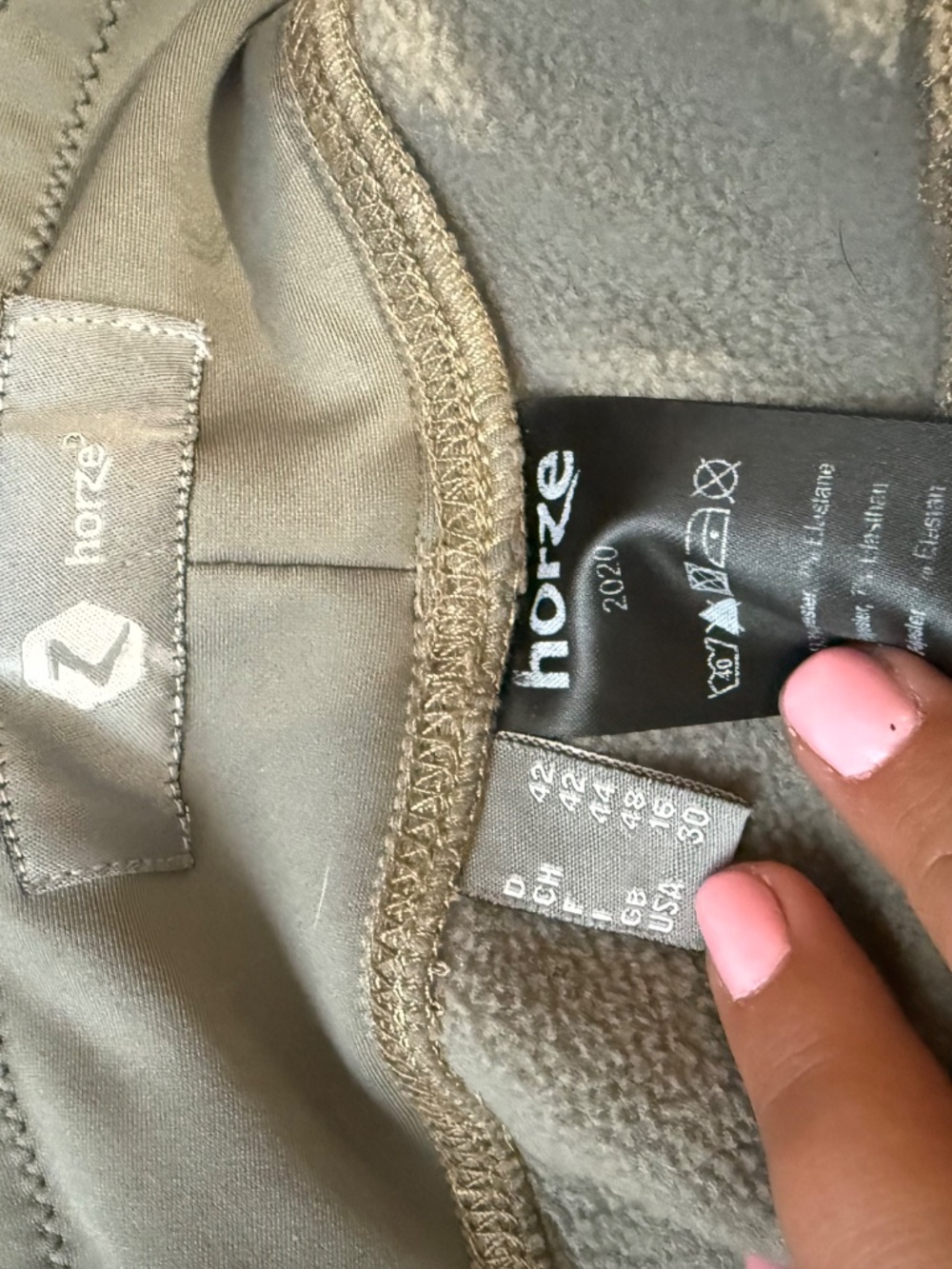 Horze Winter Riding Pants - Picture 2 of 2